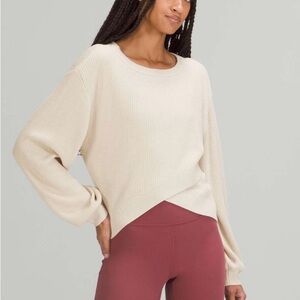Lululemon Reversible Crossover Sweater